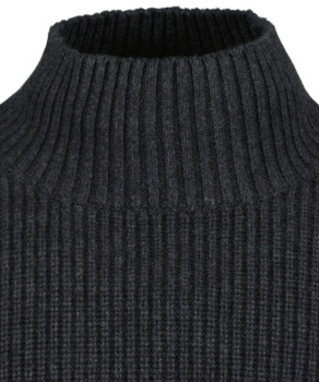 Rippenstrick-Pullover, Baumwolle/Kaschmir