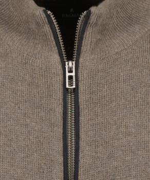 Cardigan with structure, cotton/cashmere