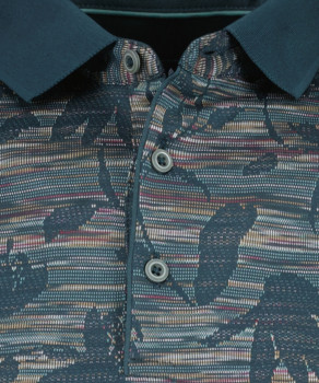 Mercerisized Poloshirt "Jaquard"