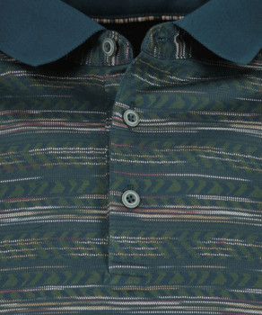 Mercerisiertes Poloshirt "Jaquard"