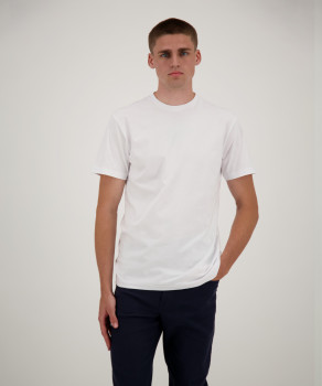2 T-shirts in double-pack with round neck
