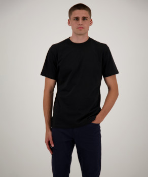 2 T-shirts in double-pack with round neck