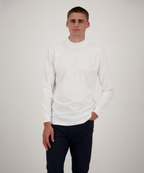 Stehkragenshirt langarm