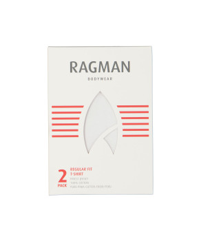 RAGMAN Doppelpack - 2 T-Shirts mit Rundhals