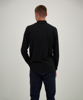 Stehkragenshirt langarm