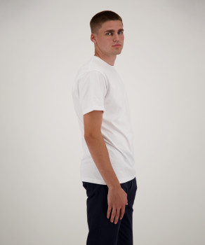 2 T-shirts in double-pack with round neck