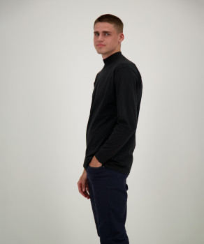 Stehkragenshirt langarm
